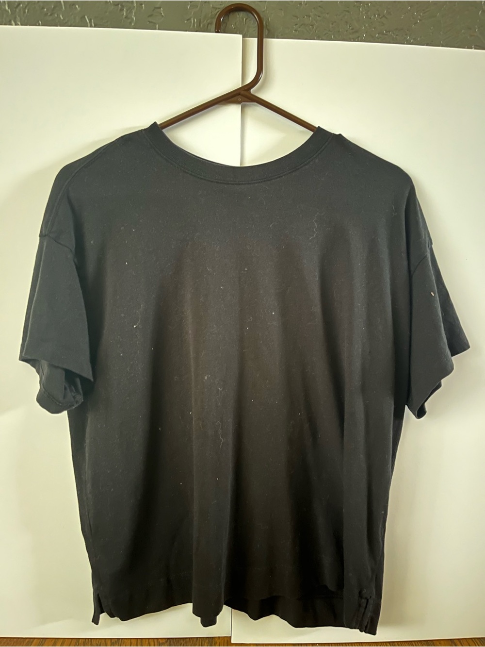 Old Navy Vintage Crew-Neck T-Shirt — Black
